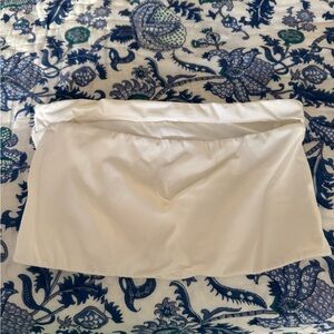 Garage White Tube Top